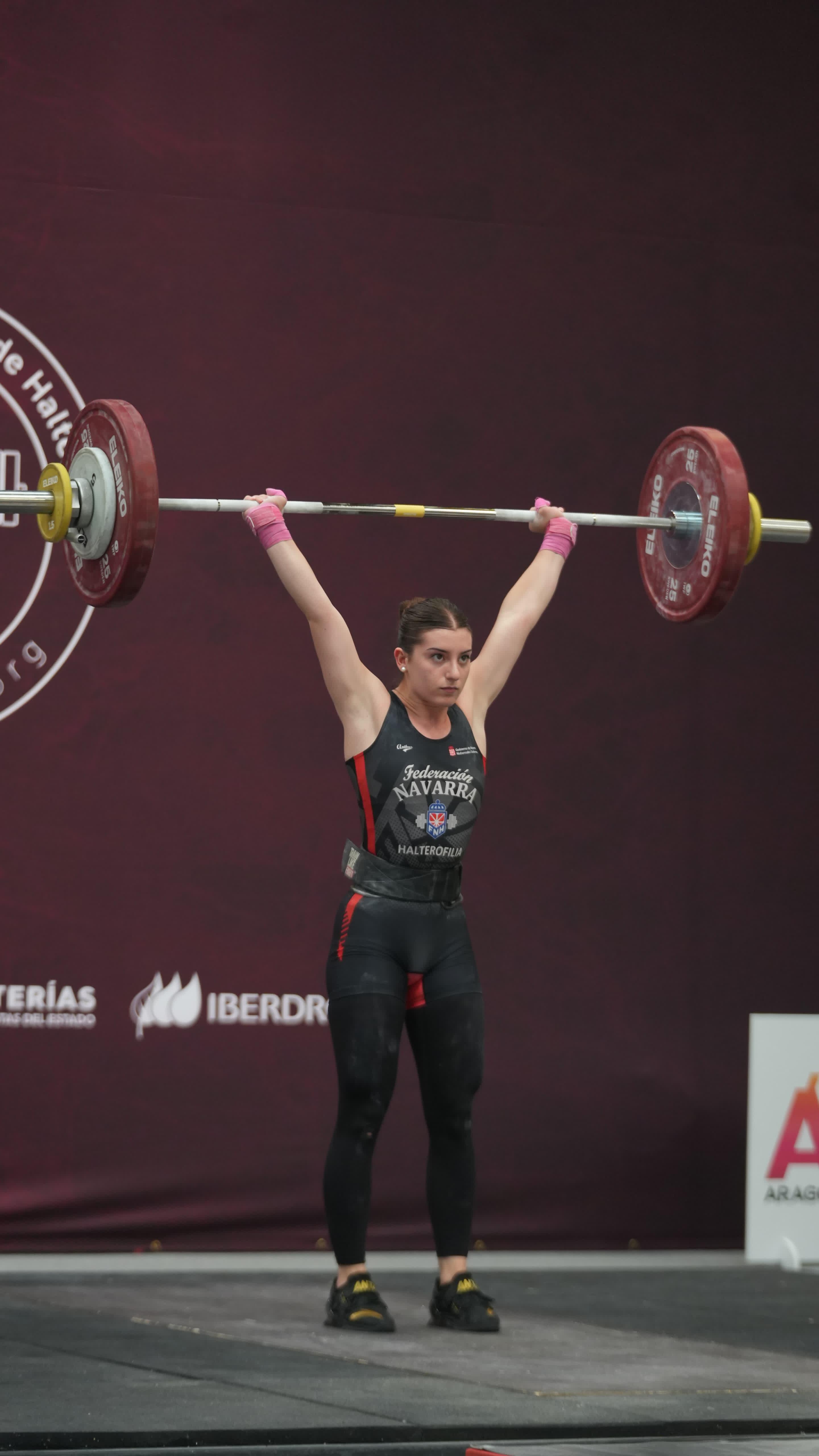 Tres navarras, campeonas de España en el Nacional Absoluto de Halterofilia 2025